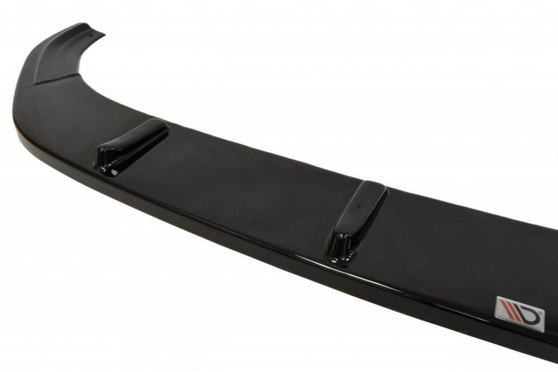 Maxton Design ABS Frontlippe für Volkswagen Golf Mk7 R schwarz hochglanz (3) 