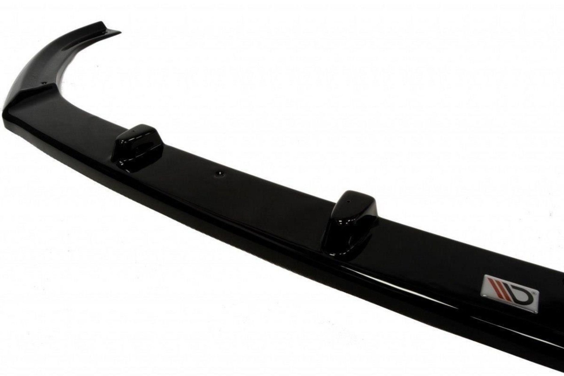 Maxton Design ABS Frontlippe für Volkswagen Golf Mk7 R schwarz hochglanz (3) 