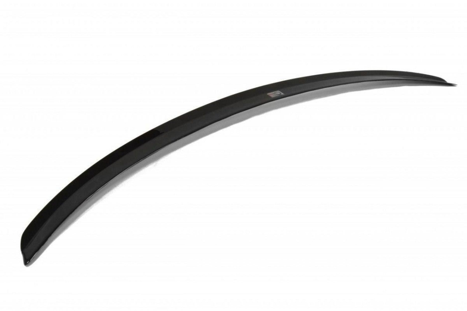 Maxton Design ABS Spoiler Aufsatz für Volkswagen Passat CC R-Line Vorfacelift schwarz hochglanz (5) 