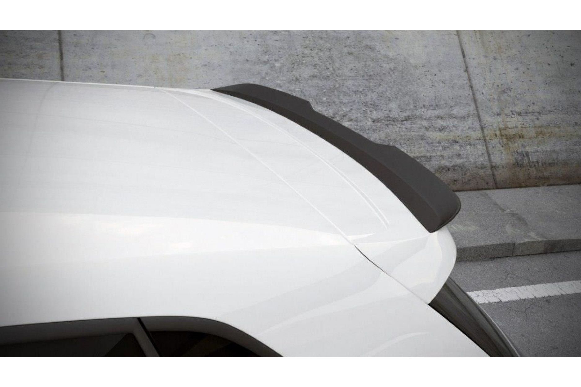 Maxton Design ABS Spoiler Aufsatz für Volkswagen Polo 6R|6C GTI|R R-Line schwarz hochglanz (2) 