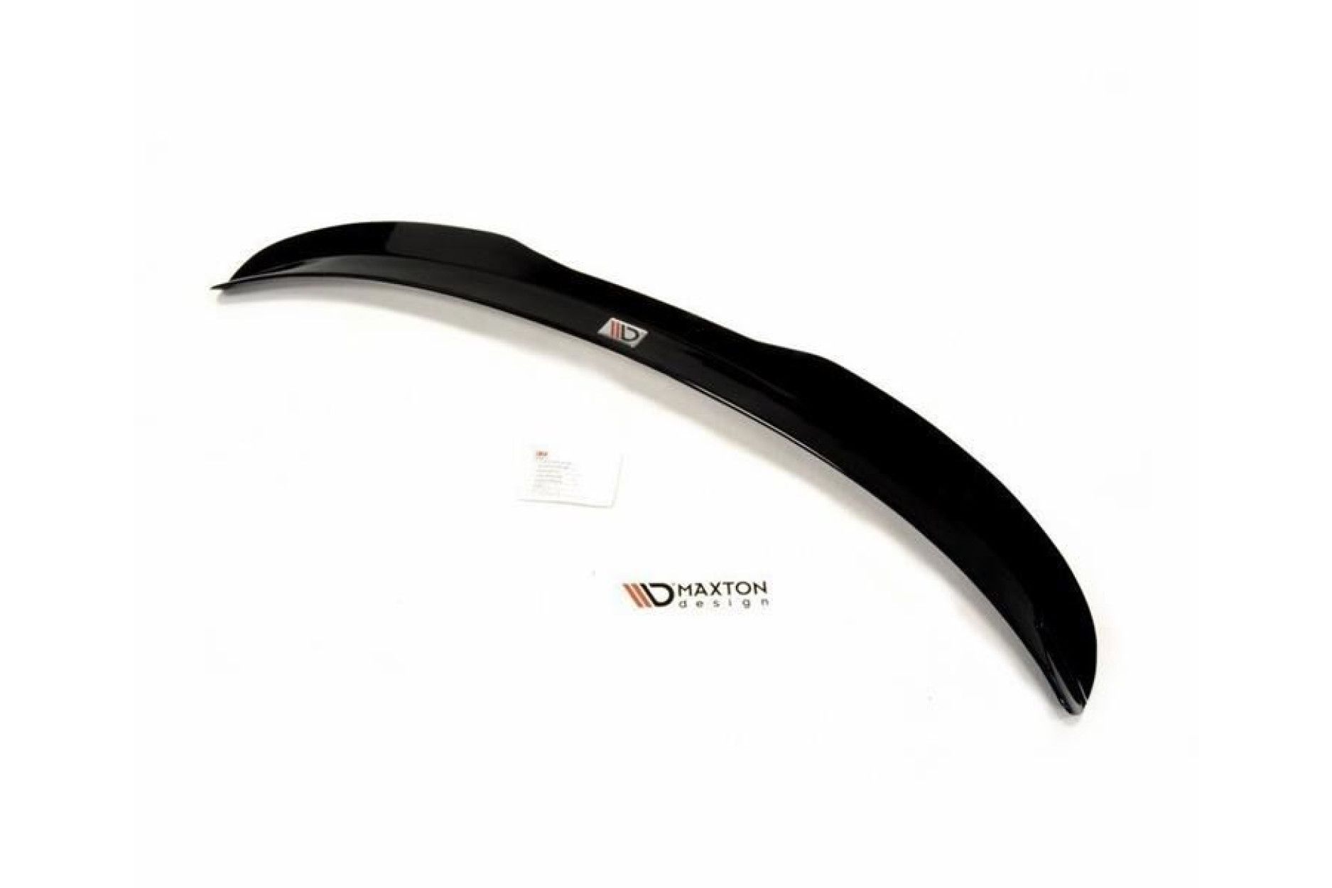 Maxton Design ABS Spoiler Aufsatz für Volkswagen Scirocco MK3 R R-Line schwarz hochglanz