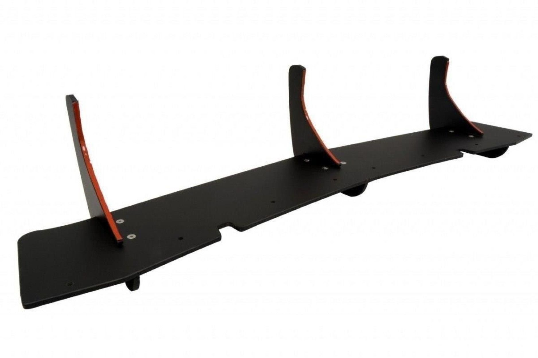 Maxton Design ABS Diffusor inkl. Diffusor Finnen Heckansatz für Volkswagen Scirocco MK3 R R-Line schwarz matt (6) 