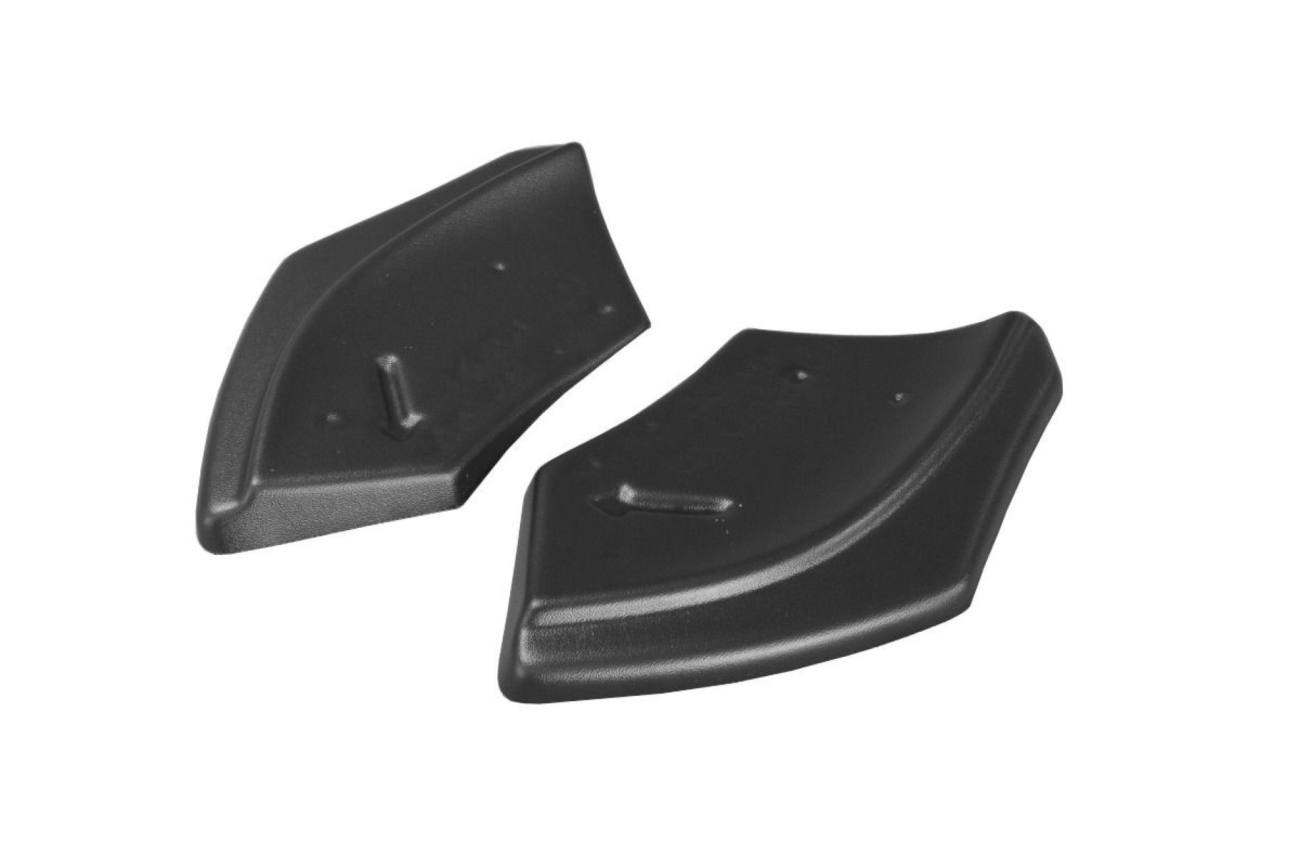 Maxton Design ABS Diffusor Seiten Eerwiterungen Flaps für Volkswagen Scirocco MK3 R R-Line Facelift schwarz hochglanz (8) 