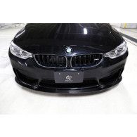 3Ddesign carbon front lip spoiler fitting for BMW 3 Series F80 F82 M4 M3 4p