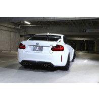 3DDesign carbon rear wing fitting for BMW F87 M2