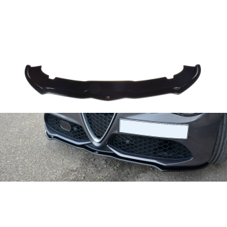 Maxtondesign Frontlippe V.1 für Alfa Romeo Giulia Veloce schwarz hochglanz