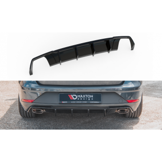 Maxtondesign Diffusor für SEAT Leon MK3 Cupra Kombi schwarz hochglanz