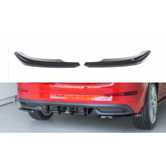 Maxtondesign Diffusor Erweiterung li/re für Skoda Scala schwarz hochglanz