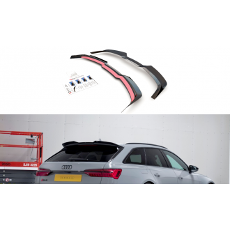 Maxtondesign Spoiler für Audi RS6 C8 schwarz hochglanz