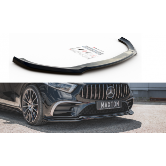 Maxtondesign Frontlippe V.3 für Mercedes Benz CLS-Klasse C257 AMG-Paket schwarz hochglanz