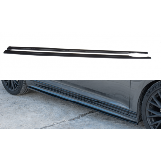 Maxtondesign Seitenschweller für Volkswagen Passat MK8|B8 R-Line schwarz hochglanz