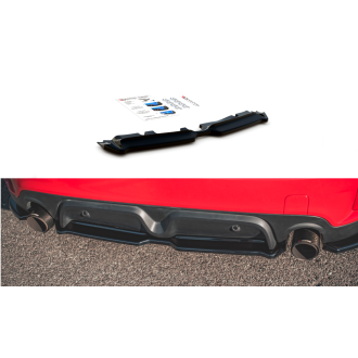 Maxtondesign Diffusor für Mini Countryman F60 JCW schwarz hochglanz