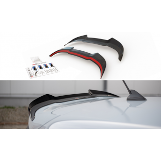 Maxtondesign Spoiler für Ford Fiesta MK8 ST|ST-Line schwarz hochglanz