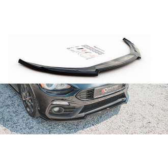 Maxtondesign Frontlippe für Fiat 124 Spider Abarth schwarz hochglanz