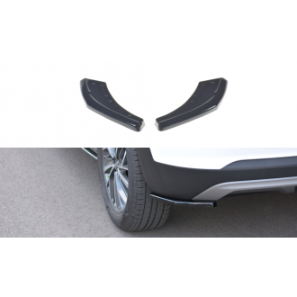 Maxtondesign Diffusor Erweiterung li/re für Hyundai Tucson MK3 Facelift schwarz hochglanz