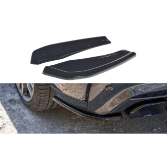 Maxtondesign Diffusor Erweiterung li/re für BMW X4 G02 M-Paket schwarz hochglanz