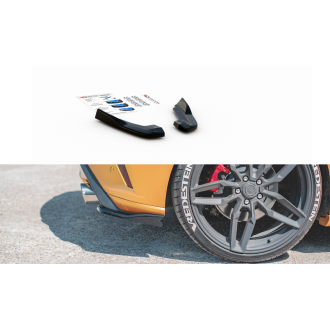 Maxtondesign Diffusor Erweiterung li/re für Ford Focus MK4 ST schwarz hochglanz