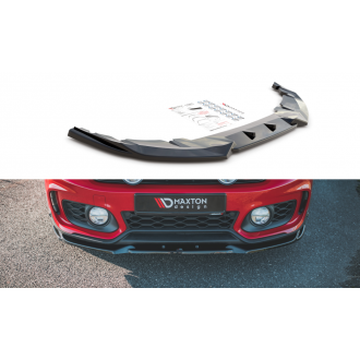 Maxtondesign Frontlippe V.1 für Mini Countryman F60 JCW schwarz hochglanz