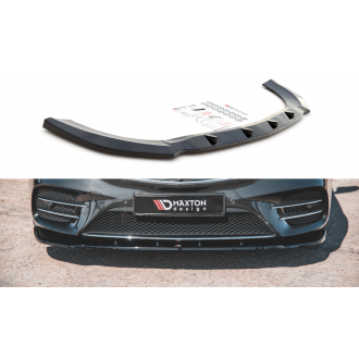 Maxtondesign Frontlippe für Mercedes Benz V-Klasse W447 AMG-Paket Facelift schwarz hochglanz