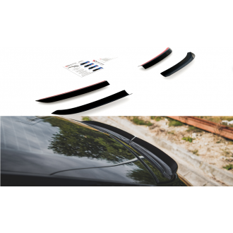 Maxtondesign Spoiler für Porsche Panamera 970 Turbo Facelift schwarz hochglanz