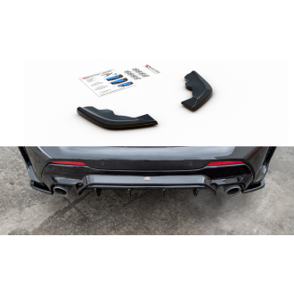 Maxtondesign Diffusor Erweiterung li/re V.3 für BMW 1er F40 M135i|M-Paket schwarz hochglanz