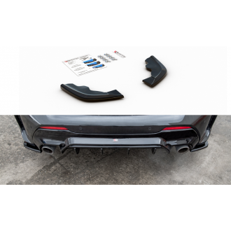 Maxtondesign Diffusor Erweiterung li/re V.3 für BMW 1er F40 M135i|M-Paket schwarz hochglanz