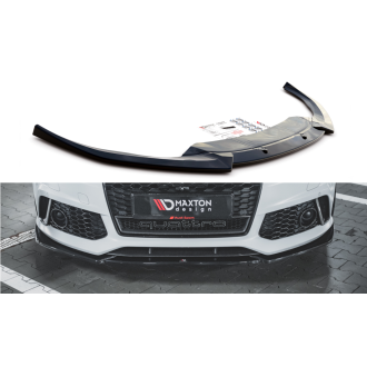 Maxtondesign Frontlippe V.4 für Audi RS6 C7 schwarz hochglanz