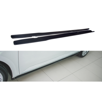 Maxtondesign Seitenschweller für Skoda Superb MK3 Facelift schwarz hochglanz