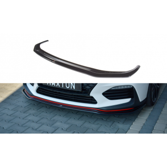 Maxtondesign Frontlippe für Hyundai I30N MK3 Schrägheck schwarz hochglanz