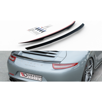 Maxtondesign Spoiler für Porsche 911er 991 Carrera schwarz hochglanz