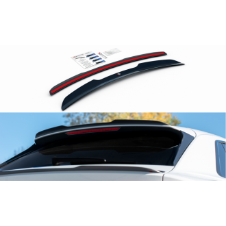 Maxtondesign Spoiler V.1 für Audi Q8 MK1 S-Line schwarz hochglanz
