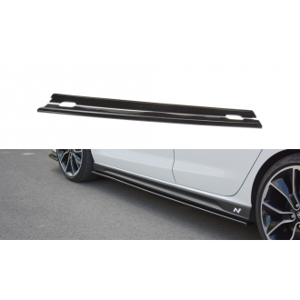 Maxtondesign Seitenschweller V.1 für Hyundai I30N MK3 Schrägheck schwarz hochglanz