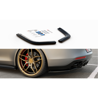 Maxtondesign Diffusor Erweiterung li/re für Porsche Panamera 971 Turbo|GTS schwarz hochglanz