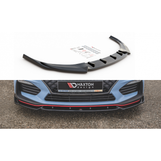 Maxtondesign Frontlippe V.5 für Hyundai I30N MK3 Schrägheck schwarz hochglanz