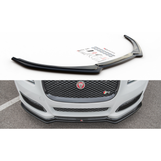 Maxtondesign Frontlippe für Jaguar XJ X351 Facelift schwarz hochglanz