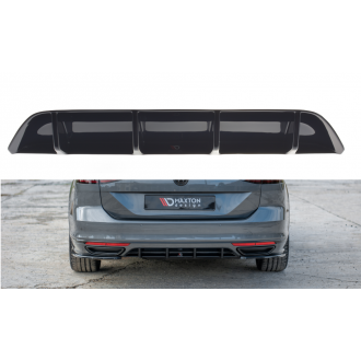Maxtondesign Diffusor für Volkswagen Passat MK8|B8 R-Line schwarz hochglanz