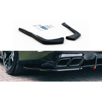 Maxtondesign Diffusor Erweiterung li/re für Mercedes Benz GT-Klasse X290 GT63S 4-Tür Coupe schwarz hochglanz