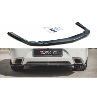 Maxtondesign Diffusor Mit Balken für Opel Insignia MK1 OPC Facelift schwarz hochglanz