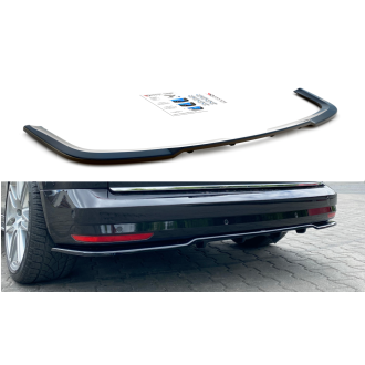 Maxtondesign Diffusor Mit Balken für Volkswagen Caddy MK4 schwarz hochglanz
