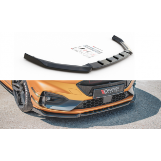 Maxtondesign Frontlippe V.7 für Ford Focus MK4 ST|ST-Line schwarz hochglanz