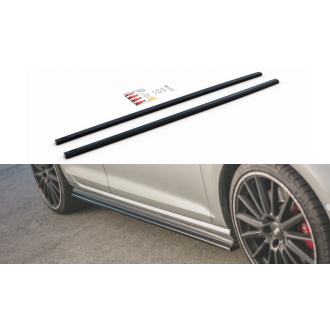 Maxtondesign Seitenschweller für Volkswagen Golf MK7|Golf 7 GTI schwarz hochglanz