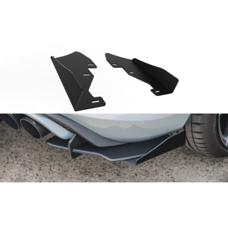 Maxtondesign Seitenschweller für Ford Fiesta MK8 ST Racing schwarz hochglanz