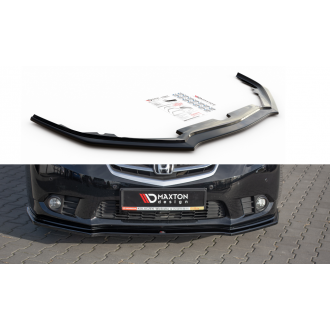 Maxtondesign Frontlippe für Honda Accord MK8 Facelift schwarz hochglanz
