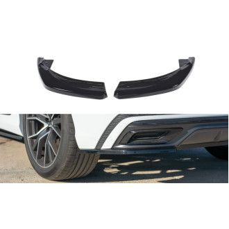 Maxtondesign Diffusor Erweiterung li/re für Audi Q8 MK1 S-Line schwarz hochglanz