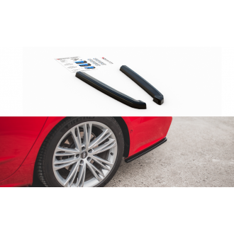 Maxtondesign Diffusor Erweiterung li/re für Audi A7 C8 S-Line schwarz hochglanz