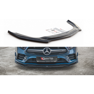 Maxtondesign Frontlippe für Mercedes Benz A-Klasse W177 A35 AMG schwarz hochglanz