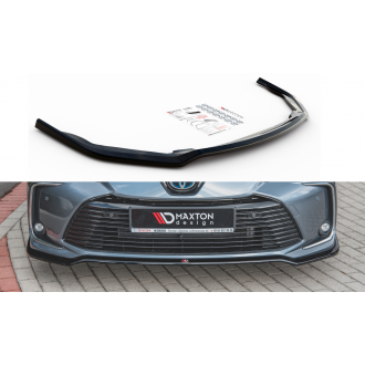Maxtondesign Frontlippe für Toyota Corolla XII Limousine schwarz hochglanz
