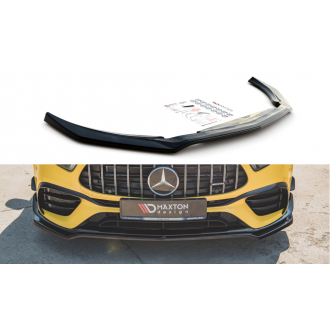 Maxtondesign Frontlippe V.1 für Mercedes Benz A-Klasse W177 A45 AMG schwarz hochglanz