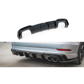 Maxtondesign Diffusor für Audi S3 8V.2 Limousine Facelift schwarz hochglanz