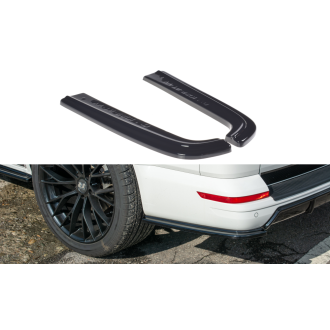 Maxtondesign Diffusor Erweiterung li/re für Volkswagen T6 schwarz hochglanz